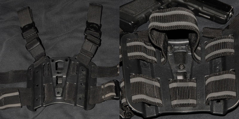 =Holster CQC Blackhawk + adaptateur Strike + QDS= Plateforme